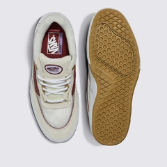TÊNIS VANS SKATE WAYVEE LEATHER TAN WHITE - comprar online