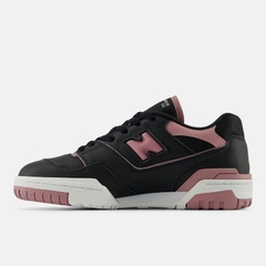 Tênis New Balance 550 Black/Rosewood - Posible Skate Shop