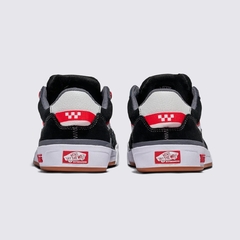 TÊNIS VANS WAYVEE 2.0 SKATE BLACK WHITE RED na internet