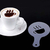 Moldes Divertido para Café, Capuccino, Chocolate Quente