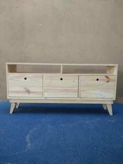 RACK TV RETRO 3 PUERTAS