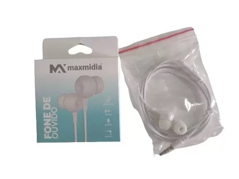 Fone de ouvido maxmidia