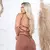 Vestido Longo Trançado Costas Nuas - Bê Bella - loja online