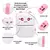 Imagem do CATSNAP - Mini Impressora Portátil GatInho Bluetooth
