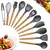 KIT de Utensílios Para Cozinha em Silicone 12 Peças