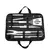 Kit Para Churrasco 9 PÇS Profissional Inox - CHEFÃO GOURMET