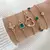 Conjunto 5 Peças de Braceletes - Sra. Rhinestone - comprar online