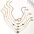 Conjunto 5 Peças de Braceletes - Sra. Rhinestone