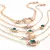Conjunto 5 Peças de Braceletes - Sra. Rhinestone - Empório Kazoo