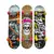 Skate Semi Profissional Montado - Até 50KG