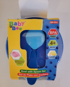 BABY BEE - Set Plato + Cubiertos - comprar online