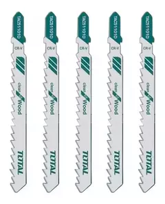Kit 5 Hojas Para Sierra Total Tac51101d Madera Corte Limpio - comprar online