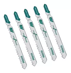 Kit 5 Hojas Para Sierra Total Tac51101d Madera Corte Limpio en internet