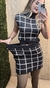 Conjunto Xadrez Tricot Modal | Saia e Blusa - comprar online