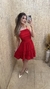 Vestido Curto Babadinho Alça | Crepe Duna