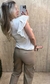 Calça Cargo Pantalona | Sarja - Soberana Modas
