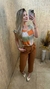 Blusa Crepe de Seda Fina | Manga Babados - comprar online