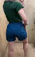 Shorts Clochard meia coxa | Jeans com elastano - Soberana Modas