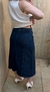 Saia Midi Reta | Jeans - Soberana Modas