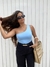 Body Fluir Azul bebê - Estilo Btriz