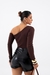 Blusa Dulce Marrom - Estilo Btriz