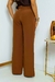 Pantalona Alfaiataria Basic marrom chocolate na internet