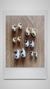 Aros gota medianos plateados - comprar online