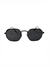 lentes negros metalicos