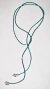 Collar sin fin regulable de cristales checos y perlas acrilicas - comprar online