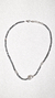 Collar corto de cristal de roca y perlas acrílicas - COSMO