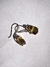 Aros colgantes citrino - comprar online