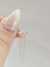 florcita cubic con cadenita (C) - comprar online