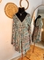 Vestido curto hippie vibes lenço