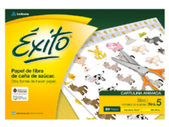 Block cartulina animada n°5 exito - comprar online