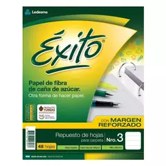 Hojas Éxito CON BANDA X48 - comprar online