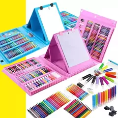 Set arte infantil 208 piezas valija plastica - (copia) - Librería  Siete Colores