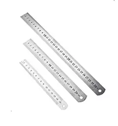 Regla de metal 20 cm