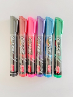 Marcadores GLITTER POP TRABI X6 - comprar online