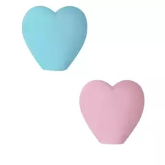 Goma para lapiz - venta por unidad - forma corazon BRW en internet