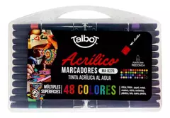 Marcadores tinta acrilica al agua TALBOT