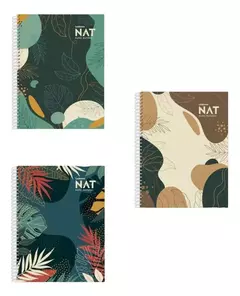 Cuaderno NAT A5 70 HOJAS Espiralado
