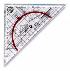 Multiescuadra PIZZINI 20cm 45°