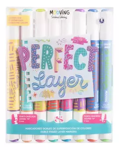 Marcadores Mooving Perfect Layer Superposicion