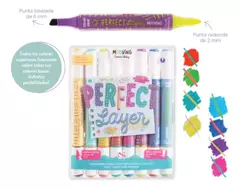 Marcadores Mooving Perfect Layer Superposicion - comprar online