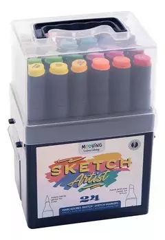 Marcadores doble punta Mooving Sketch - comprar online