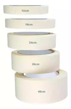 cinta de papel x12mts