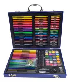 Set arte infantil 128 piezas valija resistente - Librería  Siete Colores