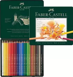 Lápices Polychromos Faber Castell x24