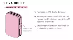 Cartuchera Mooving doble eva River Plate 2 pisos - comprar online