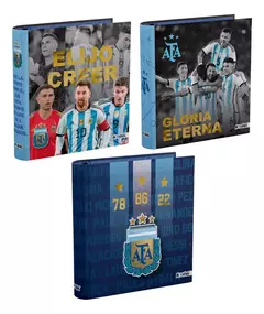 Carpeta Mooving AFA N3 (modelo de tapas segun disponibilidad de stock)